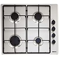 Los mejores  - Beko HIZG64101SX - Encimera Indep- 4 Fuegos- Inox- 60Cm
